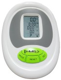 R9259* POZIOMY ROWER STACJONARNY MAGNETYCZNY HMS (9 KG) biało-zielony HMS
