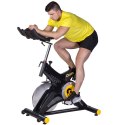 SW7200 ROWER STACJONARNY SPININGOWY Z OPOREM MECHANICZNYM 22KG HMS PREMIUM HMS PREMIUM