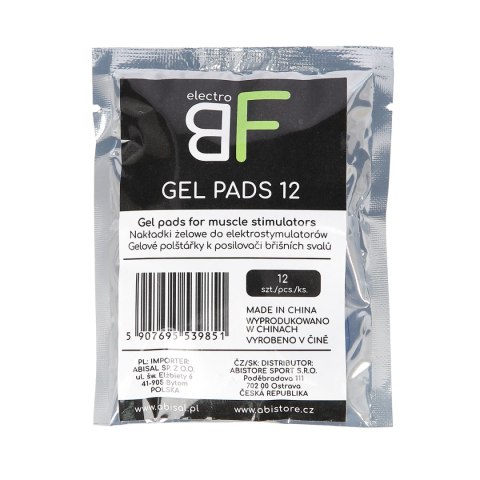 GEL PADS 12 NAKŁADKI ŻELOWE DO ELEKTROSTYMULATORÓW NN HMS HMS GEL PADS 12 NAKŁADKI ŻELOWE DO ELEKTROSTYMULATORÓW NN HMS HMS