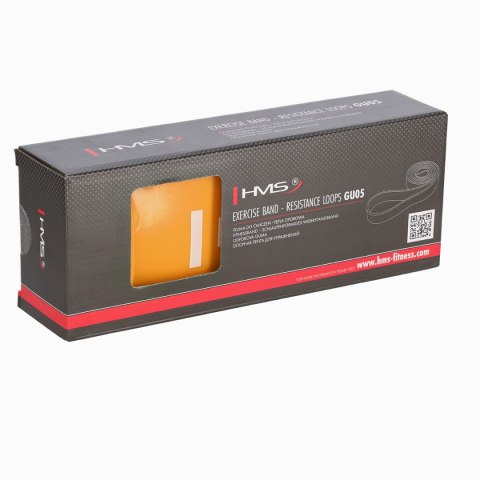 GU05 ORANGE 101 x 4.5 x 2080 MM GUMA DO ĆWICZEŃ HMS HMS GU05 ORANGE 101 x 4.5 x 2080 MM GUMA DO ĆWICZEŃ HMS HMS
