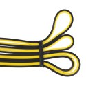 GU06 ŻÓŁTO-CZARNA 9 x 5 x 2250 MM GUMA DO ĆWICZEŃ HMS PREMIUM HMS PREMIUM