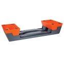 AS007 BLACK/ORANGE STEP DO AEROBIKU HMS PREMIUM HMS