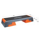 AS007 BLACK/ORANGE STEP DO AEROBIKU HMS PREMIUM HMS