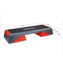AS007 BLACK/RED STEP DO AEROBIKU HMS PREMIUM HMS