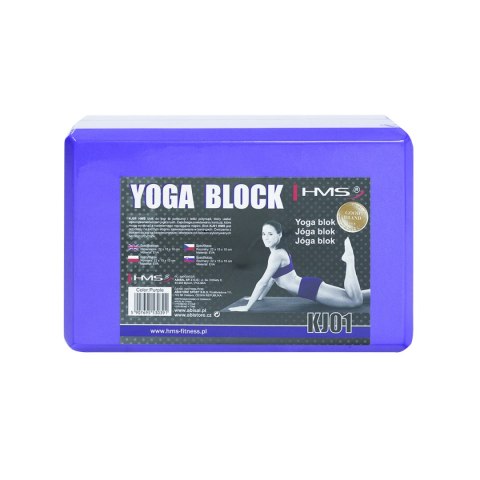 KJ01 PURPLE YOGA BLOK HMS HMS