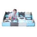 MD03 MATA DZIECIĘCA PUZZLE KOJEC MINT 36 ELEMENTÓW 140x140CM NILS FUN NILS FUN