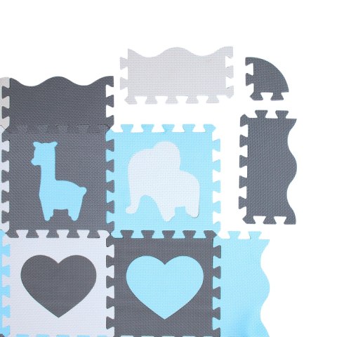 MD03 MATA DZIECIĘCA PUZZLE KOJEC MINT 36 ELEMENTÓW 140x140CM NILS FUN NILS FUN MD03 MATA DZIECIĘCA PUZZLE KOJEC MINT 36 ELEMENTÓW 140x140CM NILS FUN NILS FUN