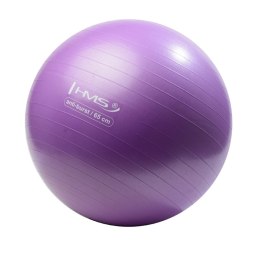 YB02 NEW 65CM PURPLE ANTI-BURST PIŁKA GIMNASTYCZNA HMS HMS
