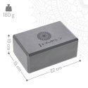 ZESTAW DO JOGI HMS GRAY MATA TPE YM10 + KOSTKA KJ02 + PASEK SJ01 HMS