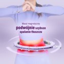 HHM14 HULA HOP VIOLET Z MAGNESAMI I OBCIĄŻNIKIEM + LICZNIK HMS HMS
