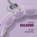 HHM14 HULA HOP VIOLET Z MAGNESAMI I OBCIĄŻNIKIEM + LICZNIK HMS HMS