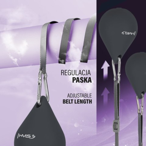 HHM15 HULA HOP BLACK Z MAGNESEM I OBCIĄŻNIKIEM + LICZNIK HMS HMS HHM15 HULA HOP BLACK Z MAGNESEM I OBCIĄŻNIKIEM + LICZNIK HMS HMS