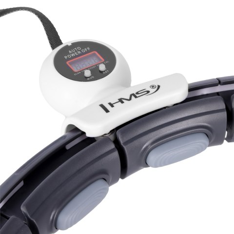 HHM15 HULA HOP BLACK Z MAGNESEM I OBCIĄŻNIKIEM + LICZNIK HMS HMS HHM15 HULA HOP BLACK Z MAGNESEM I OBCIĄŻNIKIEM + LICZNIK HMS HMS