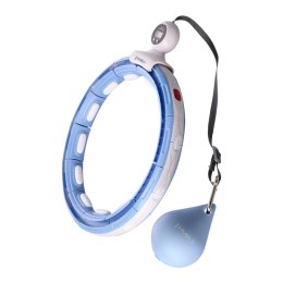 HHM15 HULA HOP BLUE Z MAGNESEM I OBCIĄŻNIKIEM + LICZNIK HMS HMS