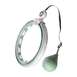 HHM15 HULA HOP GREEN Z MAGNESEM I OBCIĄŻNIKIEM + LICZNIK HMS HMS