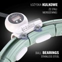 HHM15 HULA HOP GREEN Z MAGNESEM I OBCIĄŻNIKIEM + LICZNIK HMS HMS