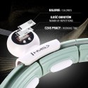 HHM15 HULA HOP GREEN Z MAGNESEM I OBCIĄŻNIKIEM + LICZNIK HMS HMS