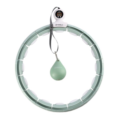HHM15 HULA HOP GREEN Z MAGNESEM I OBCIĄŻNIKIEM + LICZNIK HMS HMS HHM15 HULA HOP GREEN Z MAGNESEM I OBCIĄŻNIKIEM + LICZNIK HMS HMS