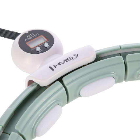 HHM15 HULA HOP GREEN Z MAGNESEM I OBCIĄŻNIKIEM + LICZNIK HMS HMS HHM15 HULA HOP GREEN Z MAGNESEM I OBCIĄŻNIKIEM + LICZNIK HMS HMS
