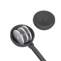 HHM16 HULA HOP BLACK/PINK Z MAGNESAMI I OBCIĄŻNIKIEM + LICZNIK HMS HMS
