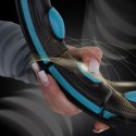 HHM17 HULA HOP BLACK/TURQUOISE Z MAGNESAMI I OBCIĄŻNIKIEM + LICZNIK HMS HMS