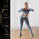 HHM17 HULA HOP WHITE/VIOLET Z MAGNESAMI I OBCIĄŻNIKIEM + LICZNIK HMS HMS