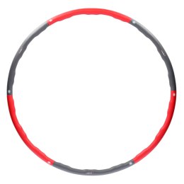 HHP002 RED-GREY HULA HOP 1,2KG 100CM HMS HMS