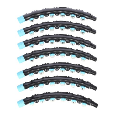 HHP006 BLACK-BLUE HULA HOP MASUJĄCY Z MAGNESAMI 98CM HMS HMS HHP006 BLACK-BLUE HULA HOP MASUJĄCY Z MAGNESAMI 98CM HMS HMS