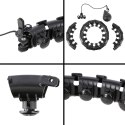HHW01 HULA HOP BLACK Z WYPUSTKAMI I OBCIĄŻNIKIEM HMS HMS