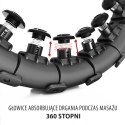 HHW01 HULA HOP BLACK Z WYPUSTKAMI I OBCIĄŻNIKIEM HMS HMS