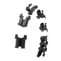 HHW01 HULA HOP BLACK Z WYPUSTKAMI I OBCIĄŻNIKIEM HMS HMS