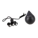 HHW01 HULA HOP BLACK Z WYPUSTKAMI I OBCIĄŻNIKIEM HMS HMS