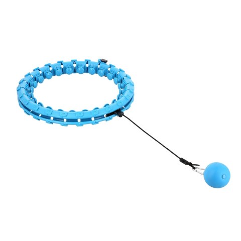 HHW01 HULA HOP BLUE Z WYPUSTKAMI I OBCIĄŻNIKIEM HMS HMS HHW01 HULA HOP BLUE Z WYPUSTKAMI I OBCIĄŻNIKIEM HMS HMS