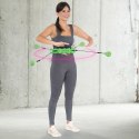 HHW01 HULA HOP GREEN Z WYPUSTKAMI I OBCIĄŻNIKIEM HMS HMS