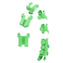 HHW01 HULA HOP GREEN Z WYPUSTKAMI I OBCIĄŻNIKIEM HMS HMS