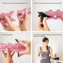 HHW01 HULA HOP PINK Z WYPUSTKAMI I OBCIĄŻNIKIEM HMS HMS