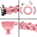 HHW01 HULA HOP PINK Z WYPUSTKAMI I OBCIĄŻNIKIEM HMS HMS