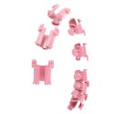 HHW01 HULA HOP PINK Z WYPUSTKAMI I OBCIĄŻNIKIEM HMS HMS