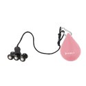 HHW01 HULA HOP PINK Z WYPUSTKAMI I OBCIĄŻNIKIEM HMS HMS