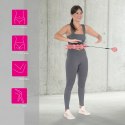 HHW01 HULA HOP PINK Z WYPUSTKAMI I OBCIĄŻNIKIEM HMS HMS