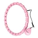 HHW02 HULA HOP LIGHT PINK Z WYPUSTKAMI I OBCIĄŻNIKIEM HMS HMS