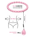 HHW02 HULA HOP LIGHT PINK Z WYPUSTKAMI I OBCIĄŻNIKIEM HMS HMS