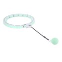 HHW06 HULA HOP GREEN Z WYPUSTKAMI I OBCIĄŻNIKIEM + LICZNIK HMS HMS