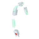 HHW06 HULA HOP GREEN Z WYPUSTKAMI I OBCIĄŻNIKIEM + LICZNIK HMS HMS