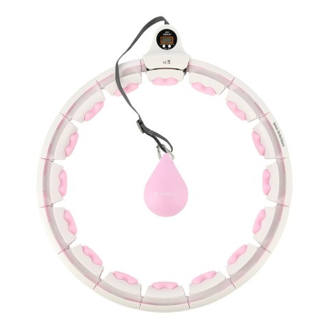 HHW06 HULA HOP PINK Z WYPUSTKAMI I OBCIĄŻNIKIEM + LICZNIK HMS HMS HHW06 HULA HOP PINK Z WYPUSTKAMI I OBCIĄŻNIKIEM + LICZNIK HMS HMS