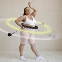 HHW11 PLUS SIZE HULA HOP BLACK Z WYPUSTKAMI I OBCIĄŻNIKIEM HMS HMS