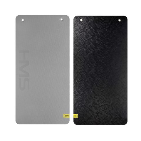 MFK01 GRAY-BLACK MATA FITNESS KLUBOWA Z OTWORAMI HMS PREMIUM HMS PREMIUM