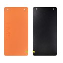 MFK01 ORANGE-BLACK MATA FITNESS KLUBOWA Z OTWORAMI HMS PREMIUM HMS PREMIUM
