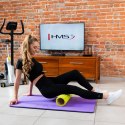 MFK01 VIOLET- BLACK MATA FITNESS KLUBOWA Z OTWORAMI HMS PREMIUM HMS PREMIUM