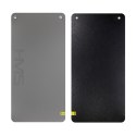 MFK02 GRAY-BLACK MATA FITNESS KLUBOWA Z OTWORAMI HMS PREMIUM HMS PREMIUM